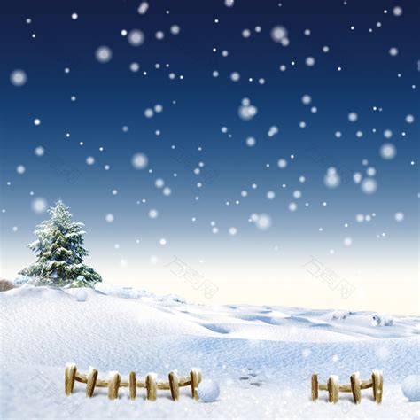 冬天下雪的圣诞节插画图片下载-正版图片400072452-摄图网
