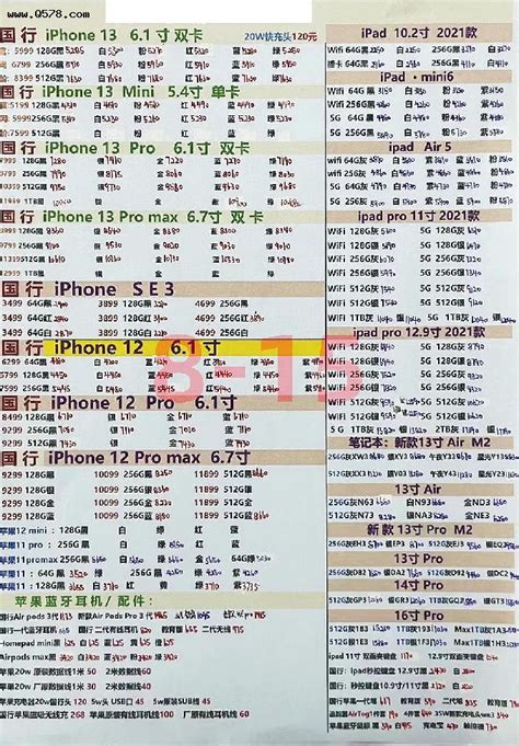 华强北行货手机价格表10月30 - 行货手机价格表(每日14:30更新) 华强北水货手机报价 二手苹果