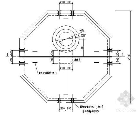 顶管井及接收井工艺布置CAD节点详图_节点详图_土木网