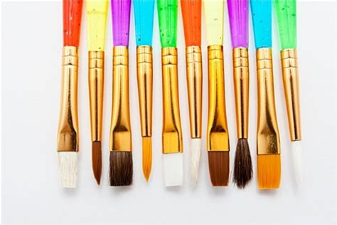 尼龙毛刷子板刷儿童绘画笔刷画刷排笔颜料刷美术水粉彩油画丙烯刷-淘宝网