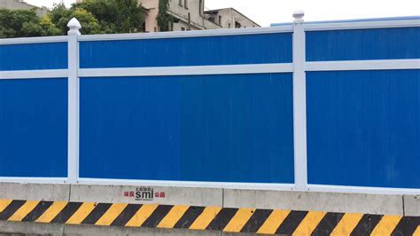 施工围挡_pvc围挡 施工围挡 上海深圳市政 封闭式蓝色 - 阿里巴巴