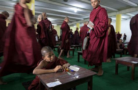 缅甸佛教僧侣高清图片下载-正版图片500847799-摄图网