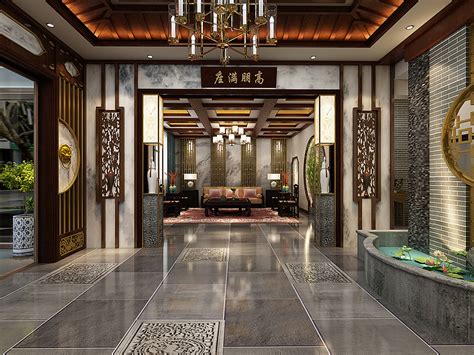 上海东方气韵高端企业会所的案例分享-室内设计-筑龙室内设计论坛