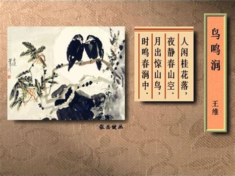 王维生态画卷5：鸟鸣涧_陕西省林业科学院