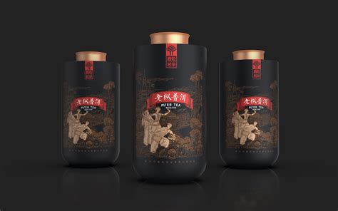普洱茶品牌连锁店面SI设计案例解析_简米武汉品牌设计-站酷ZCOOL