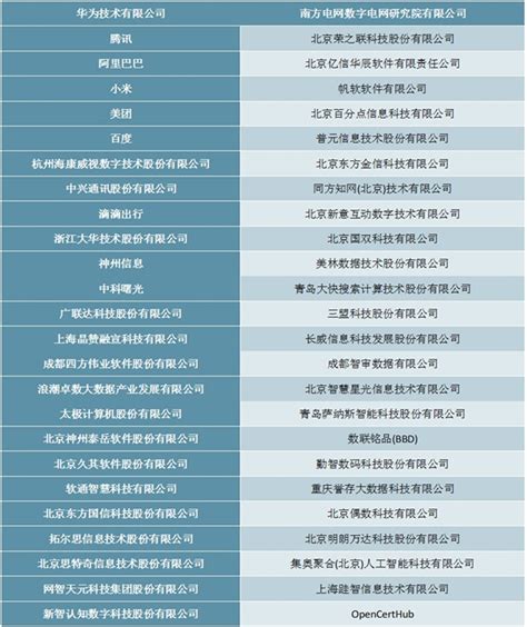 2019年中国大数据企业50强 - 锐观网