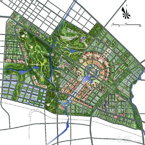 包头东河北梁棚户区改造城市设计和控制性详细规划|清华同衡