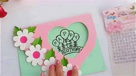 立体生日贺卡怎么做 手工贺卡的做法 - 天奇生活