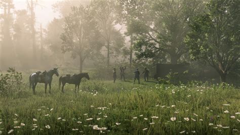 《荒野大镖客2》游戏截图欣赏 美丽逼真的风景让玩家沉醉_3DM单机