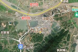 九江市地图 - 卫星地图、高清全图 - 我查