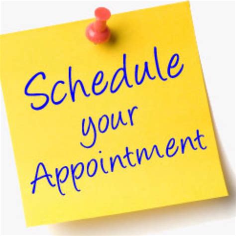 APPOINTMENT SCHEDULING