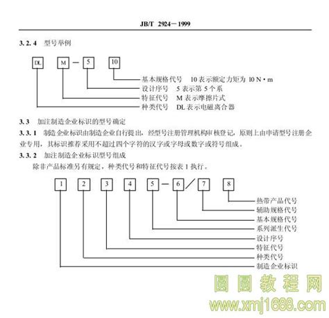 JB/T 2924-1999 机床电器产品型号编制方法 pdf在线浏览 13534-圆圆教程网