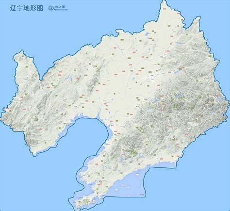 辽宁地图-