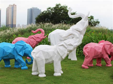 大象艺术切面雕塑-依塔斯景观空间