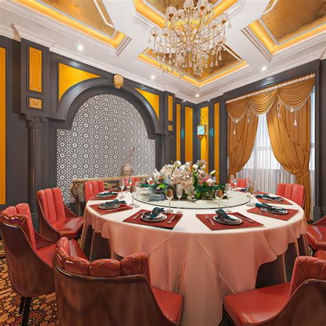 喀什餐厅效果图设计