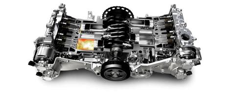 水平对置发动机的内部构造（图解） - 汽车维修技术网