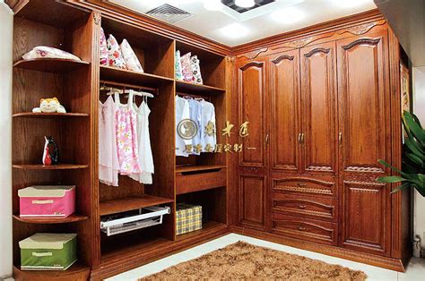 织然新中式实木衣柜现代中式禅意衣柜对开门储物衣橱衣柜卧室家具-美间设计