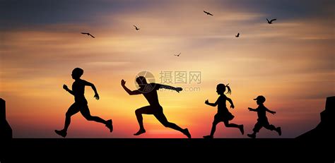 奔跑的人图片素材-正版创意图片500588117-摄图网