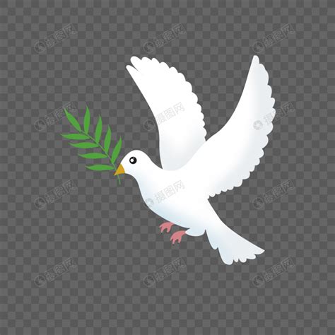 矢量象征和平的鸽子PNG图片素材下载_和平PNG_熊猫办公