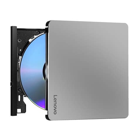 【联想DB85】联想（Lenovo）8倍速 铝合金Type-C/USB外置光驱 外置DVD刻录机 移动光驱 Windows/MAC系统 ...