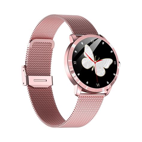 Ceas Smartwatch Dama XK Fitness Q8L cu Display 1.09 inch, Senzor Puls ...
