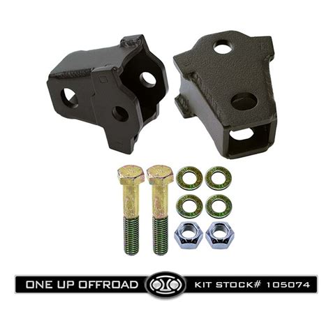 Front Shock Extensions - Large, 2in Tall | One Up Offroad