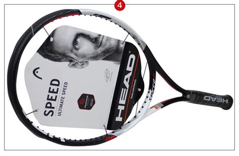 HEAD海德231837 网球拍（小德德约科维奇经典御用网球拍 急速系列）-网球拍-优个网