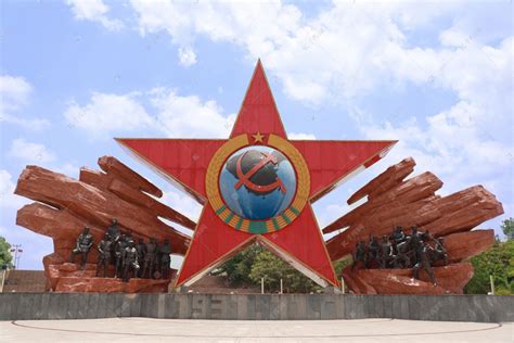 江西瑞金红色地标红军长征出发地红色旅游摄影图配图高清摄影大图-千库网