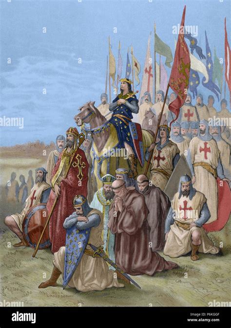 Seventh Crusade (1248-1254). Conquest of Damietta (June 7, 1249). Saint ...