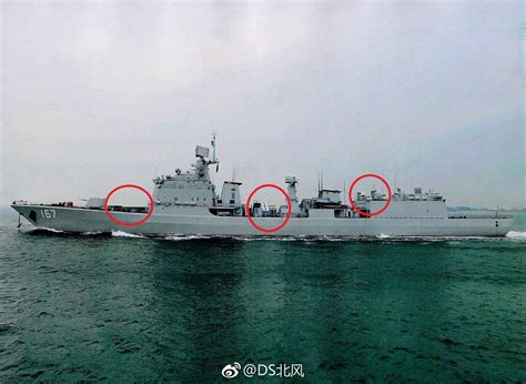 中国现代级舰改装垂发清晰曝光：32单元红旗16__上海热线新闻频道