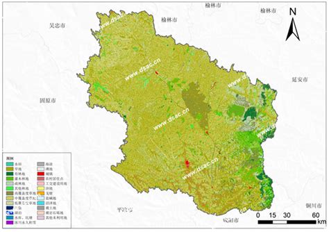 庆阳市土地利用数据-土地资源类数据-地理国情监测云平台
