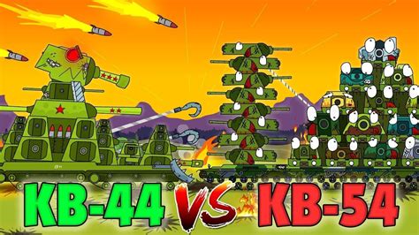 坦克世界：KV44大战怪物KV54，世纪大战，谁能成功的获得胜利呢？_腾讯视频}