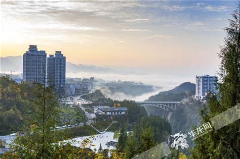 重庆黔江：峡谷架桥变通途 助推乡村振兴-人民图片网