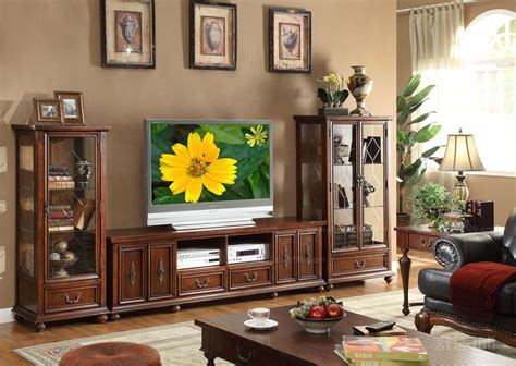 【光明家具】北美红橡木电视柜 实木客厅组合电视柜 GY89-3673-90