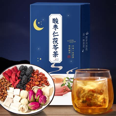 酸枣茶,酸枣茯苓茶_大山谷图库