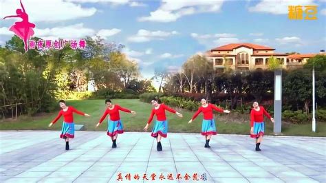 糖豆出品：盛泽雨夜广场舞《蓝色天梦》原创健身舞_腾讯视频