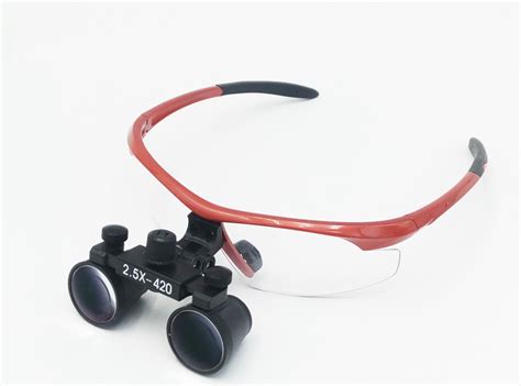 口腔科专用眼镜式放大镜 2.5倍防雾塑料型口腔放大镜 可配LED头灯 ...
