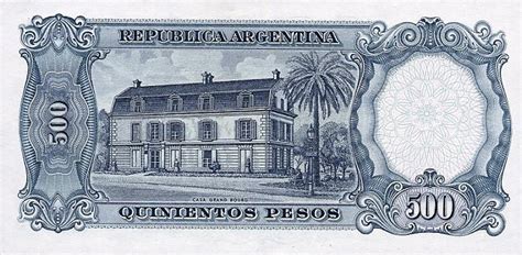 阿根廷 500比索 1964（签名2）.-世界钱币收藏网|外国纸币收藏网|文交所免费开户（目前国内专业、全面的钱币收藏网站）
