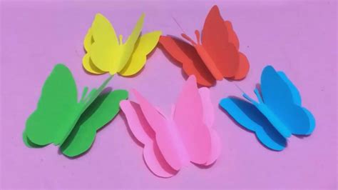 漂亮的纸蝴蝶制作教程 儿童手工折纸剪纸教程 手工DIY创意_凤凰网视频_凤凰网