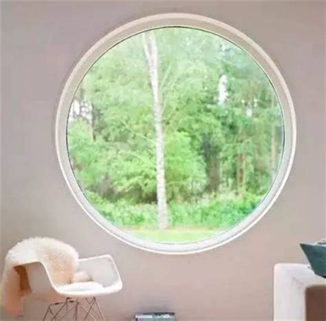 圆形窗可开启圆形窗欧式半圆窗户装修效果图圆形窗怎么做 - 扎哈 - 九正建材网