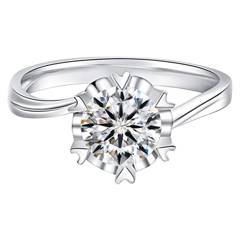 高清图|蒂芙尼订婚戒指Tiffany Soleste圆形钻戒戒指图片3|腕表之家-珠宝
