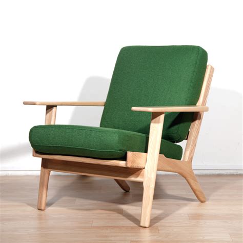 经典的北欧休闲椅：Hans Wegner Plank Chair