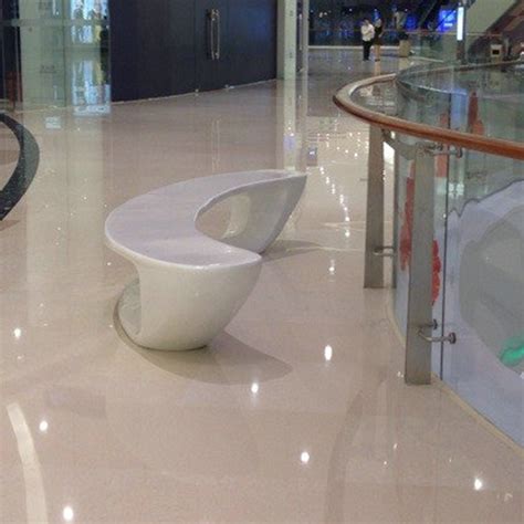 海雅百货购物中心美陈装饰玻璃钢休闲座椅