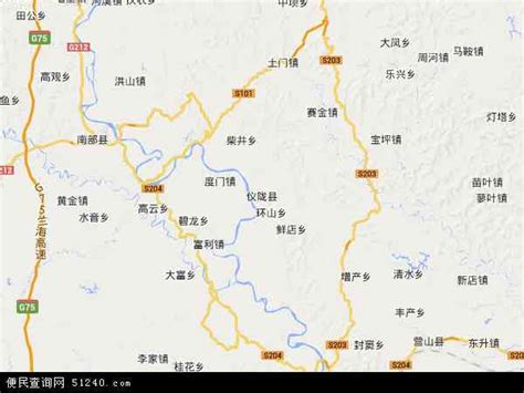 仪陇县地图 - 仪陇县卫星地图 - 仪陇县高清航拍地图