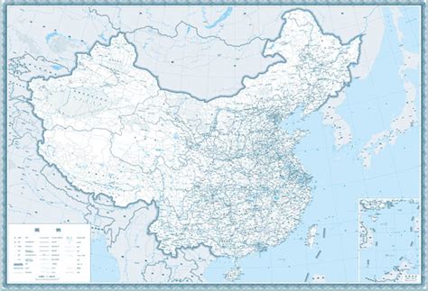 中国地图公路版矢量源文件 - 爱图网