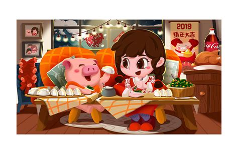 新年小猪宝宝素材图片免费下载-千库网