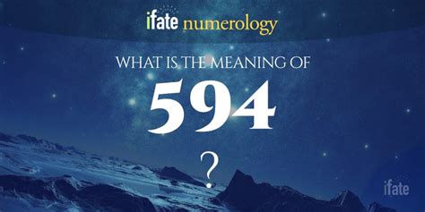 Meaning of 594 Angel Number - Seeing 594 - What does the number mean?