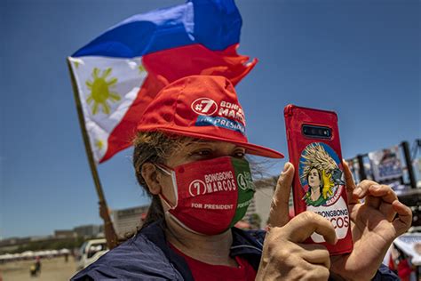 菲律宾大选：小马科斯最被看好 将现“红粉对决”_凤凰网资讯_凤凰网