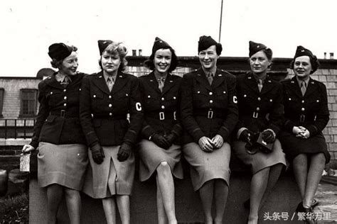 二战中的美国女兵, 个个英姿风发颜值爆表|女兵|妇女|陆军_新浪新闻
