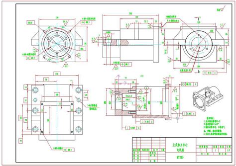 127个CAD常用机械零件图 CAD机械零件练习图纸 - 迅捷CAD编辑器